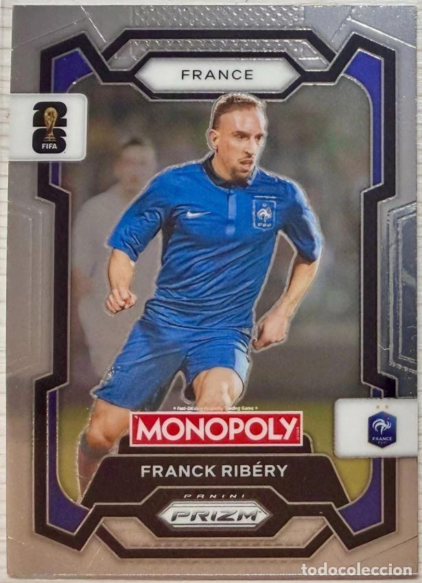 Cromos de F&uacute;tbol: Franck Ribery #8 Francia Prizm Monopoly Panini FIFA ⚽ World Cup 2026 ⚽