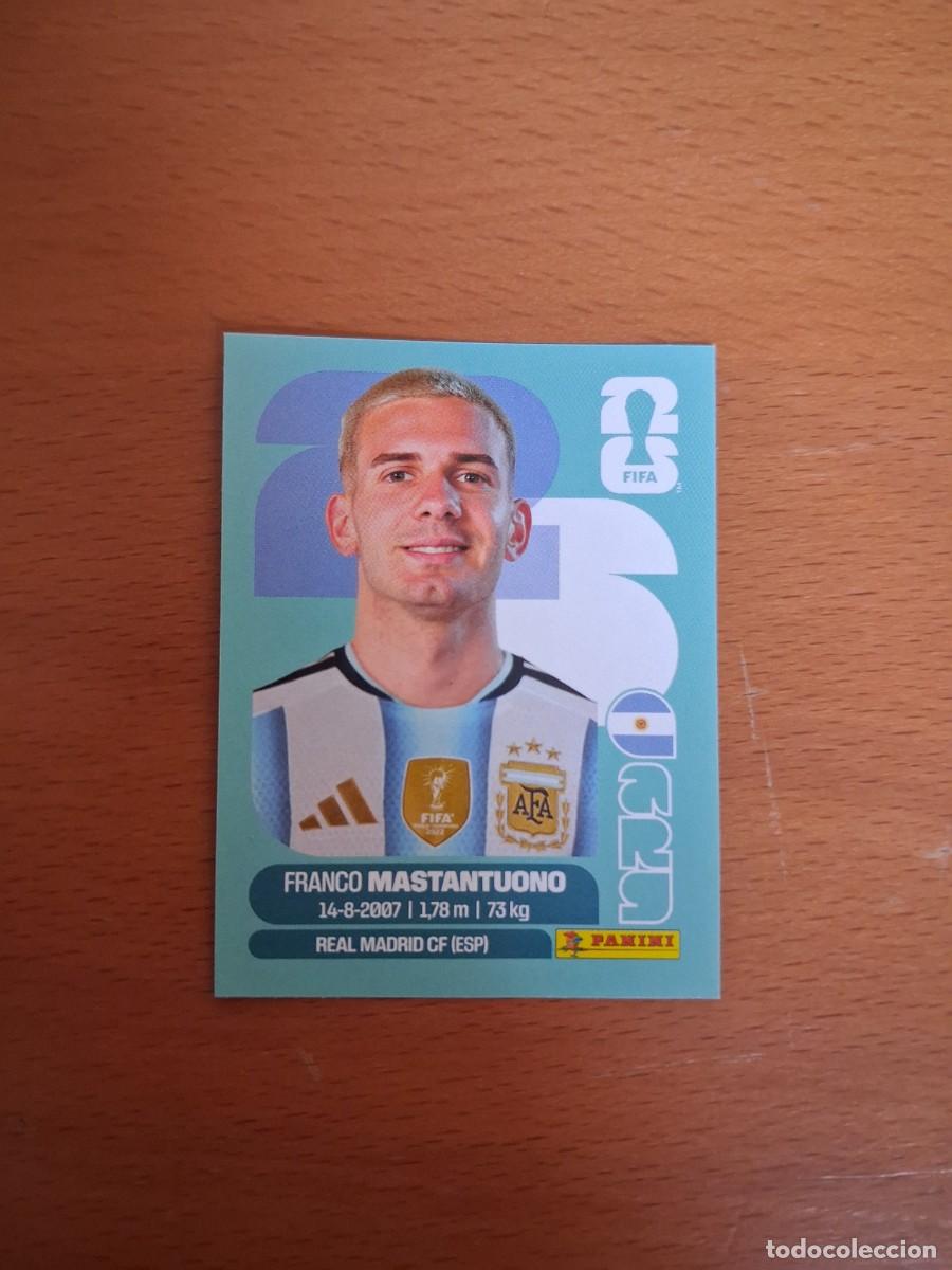 Cromos de F&uacute;tbol: Fifa World Cup 26 Mundial 2026 ARG 15 Argentina Franco Mastantuono