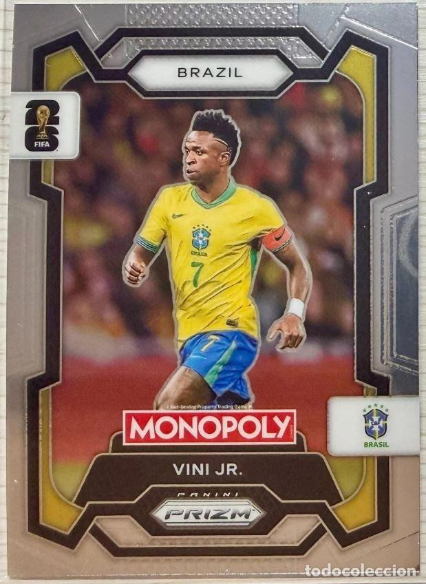 Cromos de F&uacute;tbol: Vini Junior #14 Prizm Monopoly Panini FIFA ⚽ World Cup 2026 ⚽