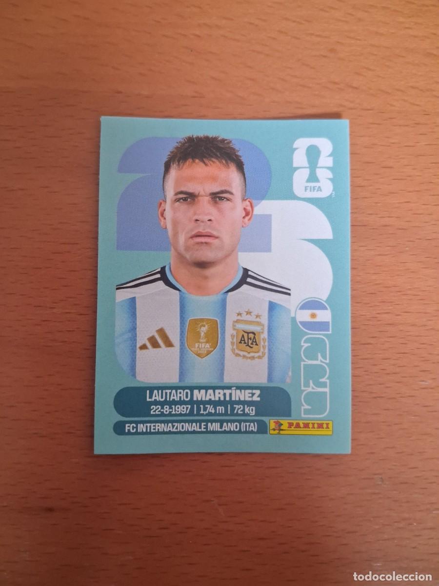 Cromos de F&uacute;tbol: Fifa World Cup 26 Mundial 2026 ARG 18 Argentina Lautaro Martinez
