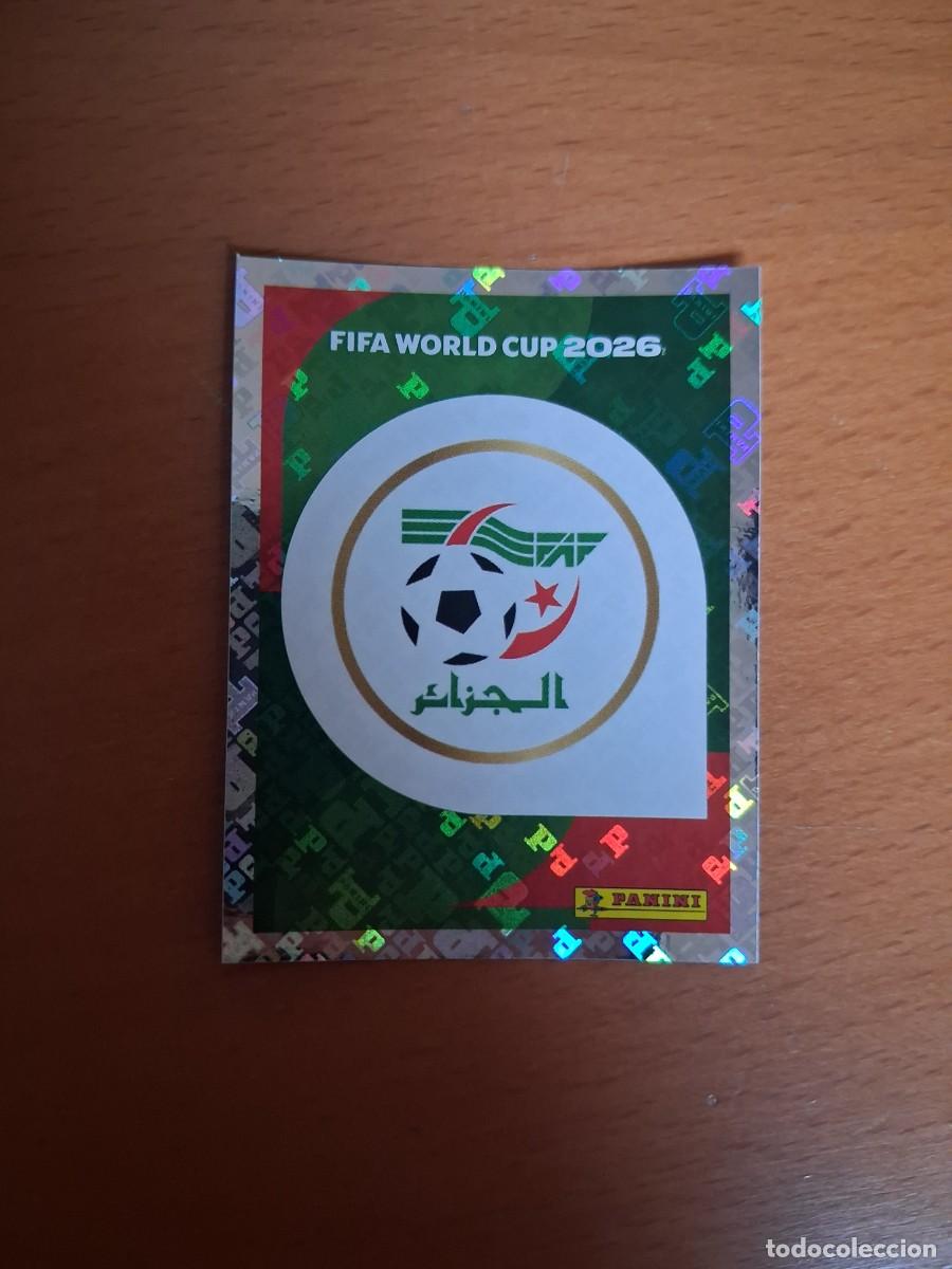 Cromos de F&uacute;tbol: Fifa World Cup 26 Mundial 2026 ALG 1 Argelia Escudo Logo