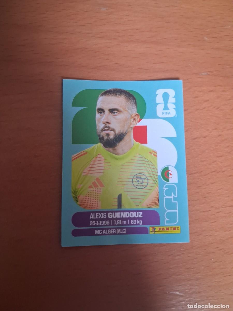 Cromos de F&uacute;tbol: Fifa World Cup 26 Mundial 2026 ALG 2 Argelia Alexis Guendouz