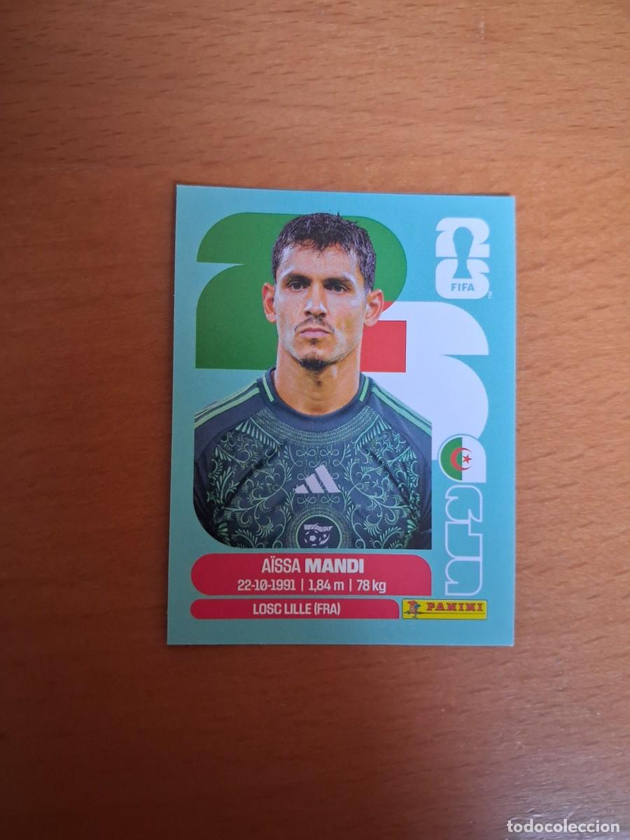 Cromos de F&uacute;tbol: Fifa World Cup 26 Mundial 2026 ALG 7 Argelia Aissa Mandi