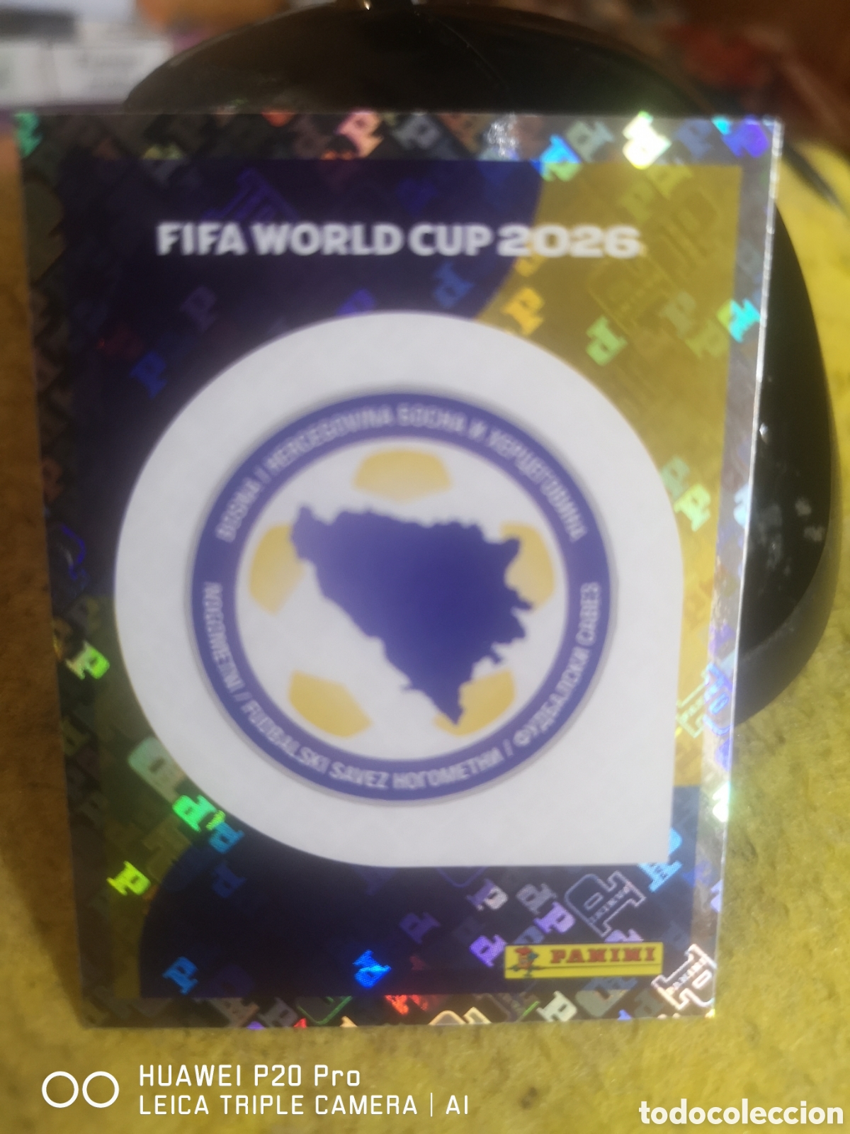 Cromos de F&uacute;tbol: FIFA WORLD CUP MUNDIAL 2026 ESCUDO BOSNIA - BIH 1