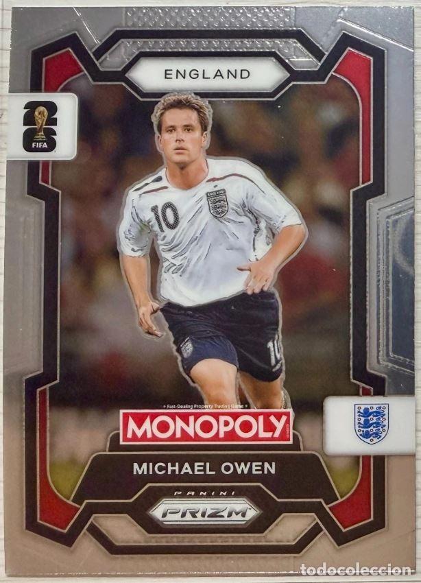 Cromos de F&uacute;tbol: Michael Owens #26 Prizm Monopoly Panini FIFA ⚽ World Cup 2026 ⚽