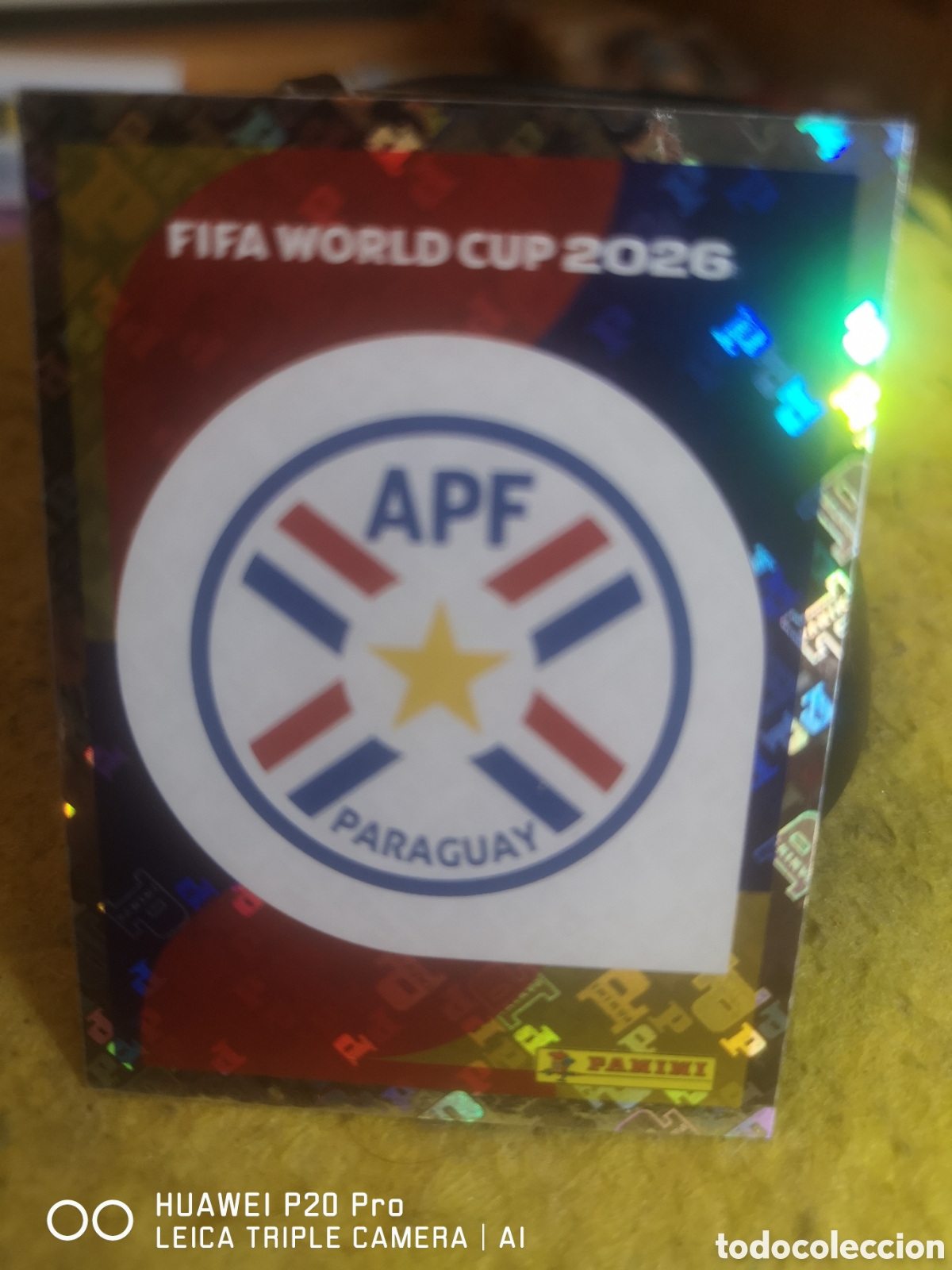 Football Stickers: FIFA WORLD CUP MUNDIAL 2026 ESCUDO PARAGUAY - PAR 1