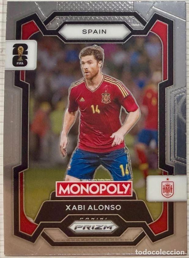 Cromos de F&uacute;tbol: Xabi Alonso #40 Espa&ntilde;a Prizm Monopoly Panini FIFA ⚽ World Cup 2026 ⚽