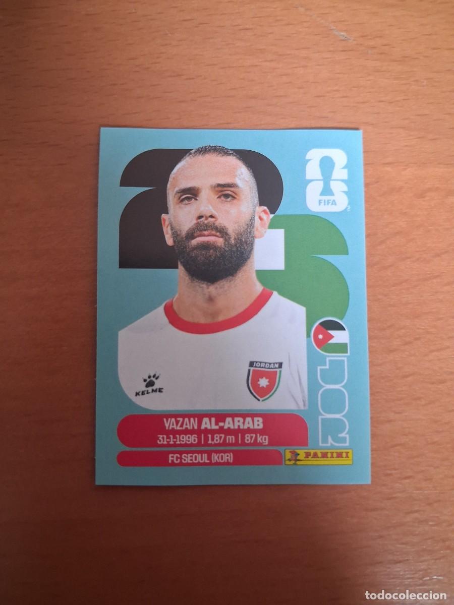 Cromos de F&uacute;tbol: Fifa World Cup 26 Mundial 2026 JOR 5 Jordania Yazan Al-Arab