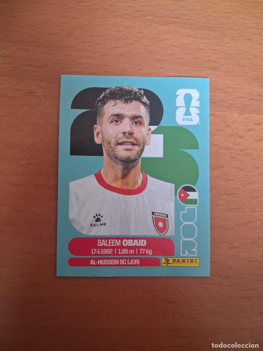 Cromos de F&uacute;tbol: Fifa World Cup 26 Mundial 2026 JOR 7 Jordania Saleem Obaid