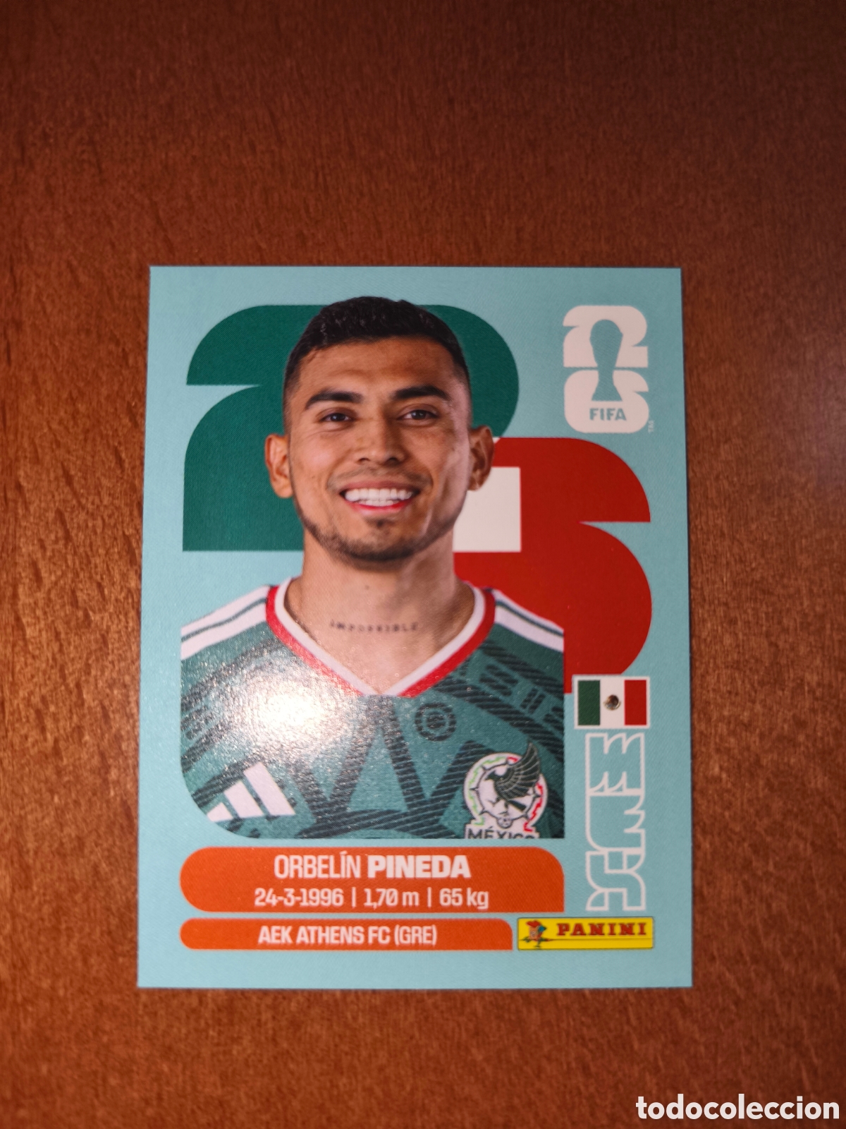 Cromos de F&uacute;tbol: MEX11 Orbelin Pineda Fifa World Cup 2026 M&eacute;xico