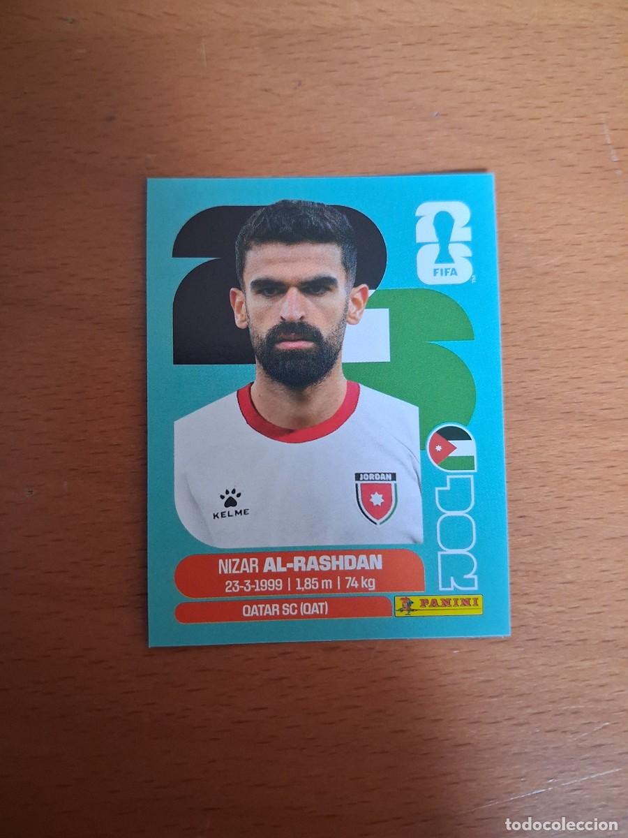 Cromos de F&uacute;tbol: Fifa World Cup 26 Mundial 2026 JOR 10 Jordania Nizar Al-Rashdan