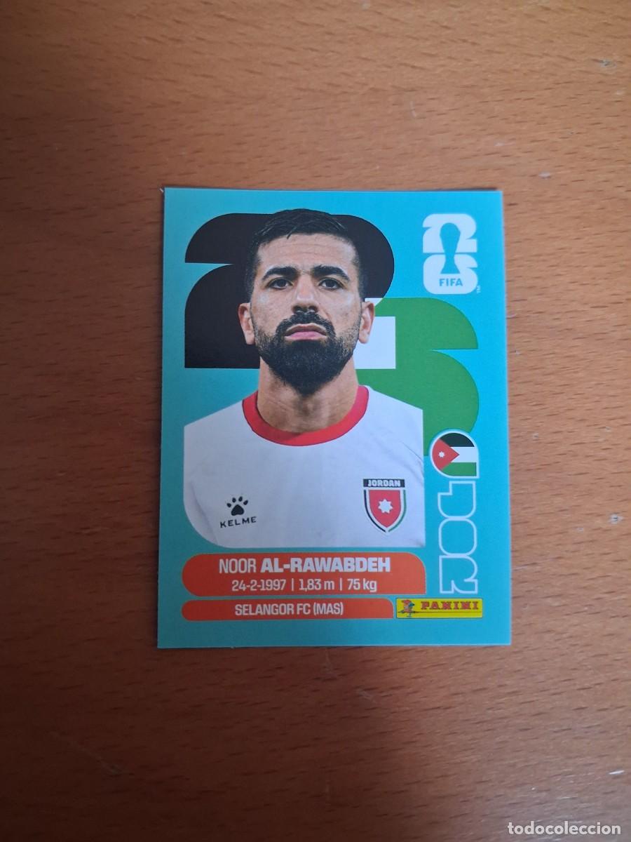 Cromos de F&uacute;tbol: Fifa World Cup 26 Mundial 2026 JOR 11 Jordania Noor Al-Rawabdeh