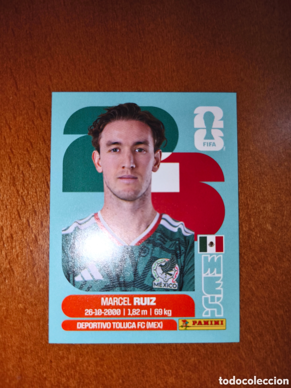 Cromos de F&uacute;tbol: MEX12 Marcel Ruiz Fifa World Cup 2026 M&eacute;xico