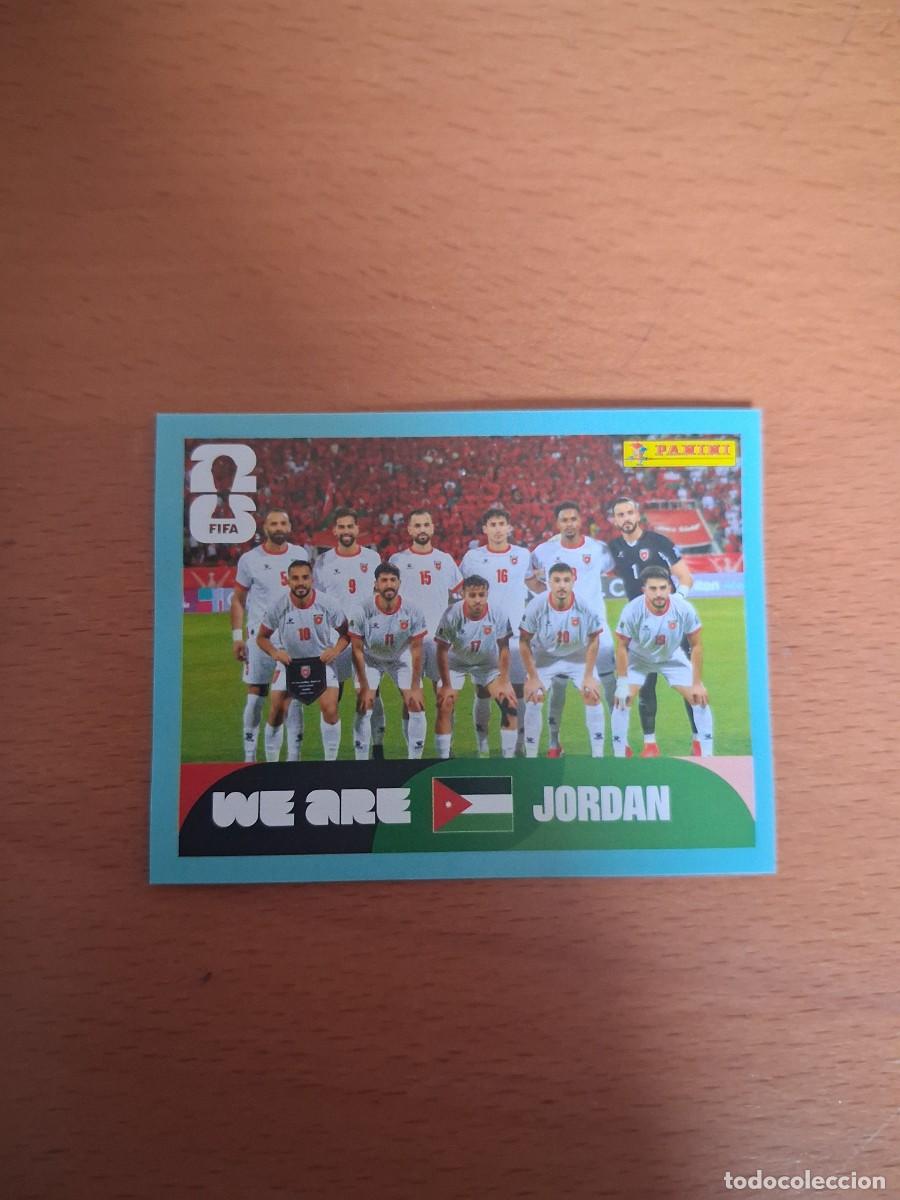 Cromos de F&uacute;tbol: Fifa World Cup 26 Mundial 2026 JOR 13 Jordania Foto de Equipo Plantilla Alineacion