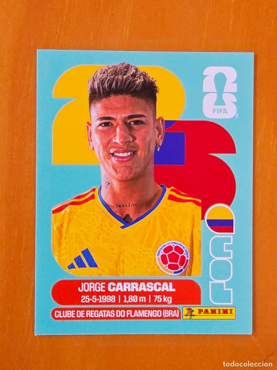 Cromos de F&uacute;tbol: COL 16 Jorge Carrascal, Colombia, Panini FIFA World Cup Mundial 2026 Sticker