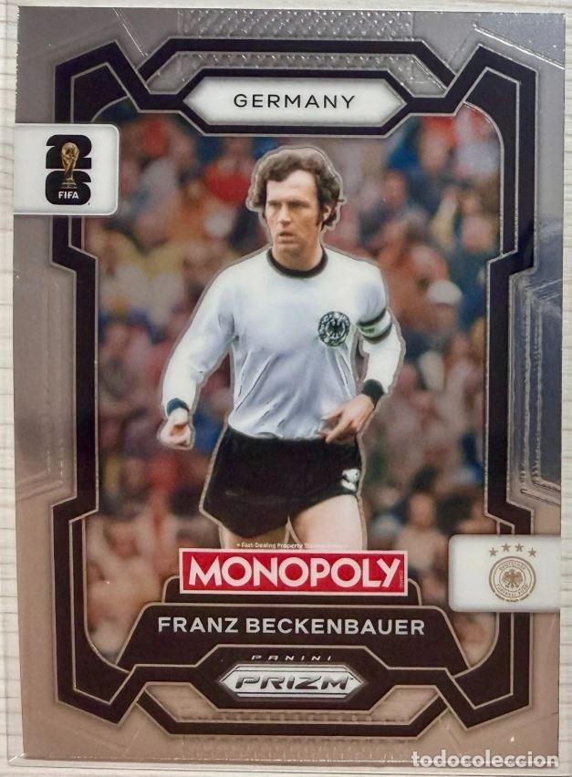 Cromos de F&uacute;tbol: Franz Beckenbauer #60 Germany Prizm Monopoly Panini FIFA ⚽ World Cup 2026 ⚽