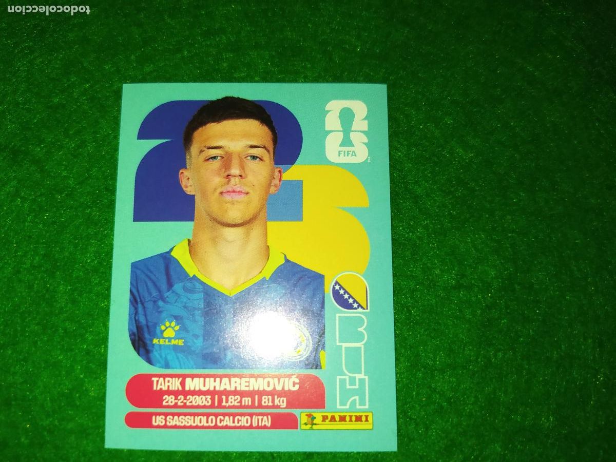 Cromos de F&uacute;tbol: OFFICIAL STICKER COLLECTION WORLD CUP MUNDIAL 2026 - BOSNIA N&ordm; 5 MUHAREMOVIC