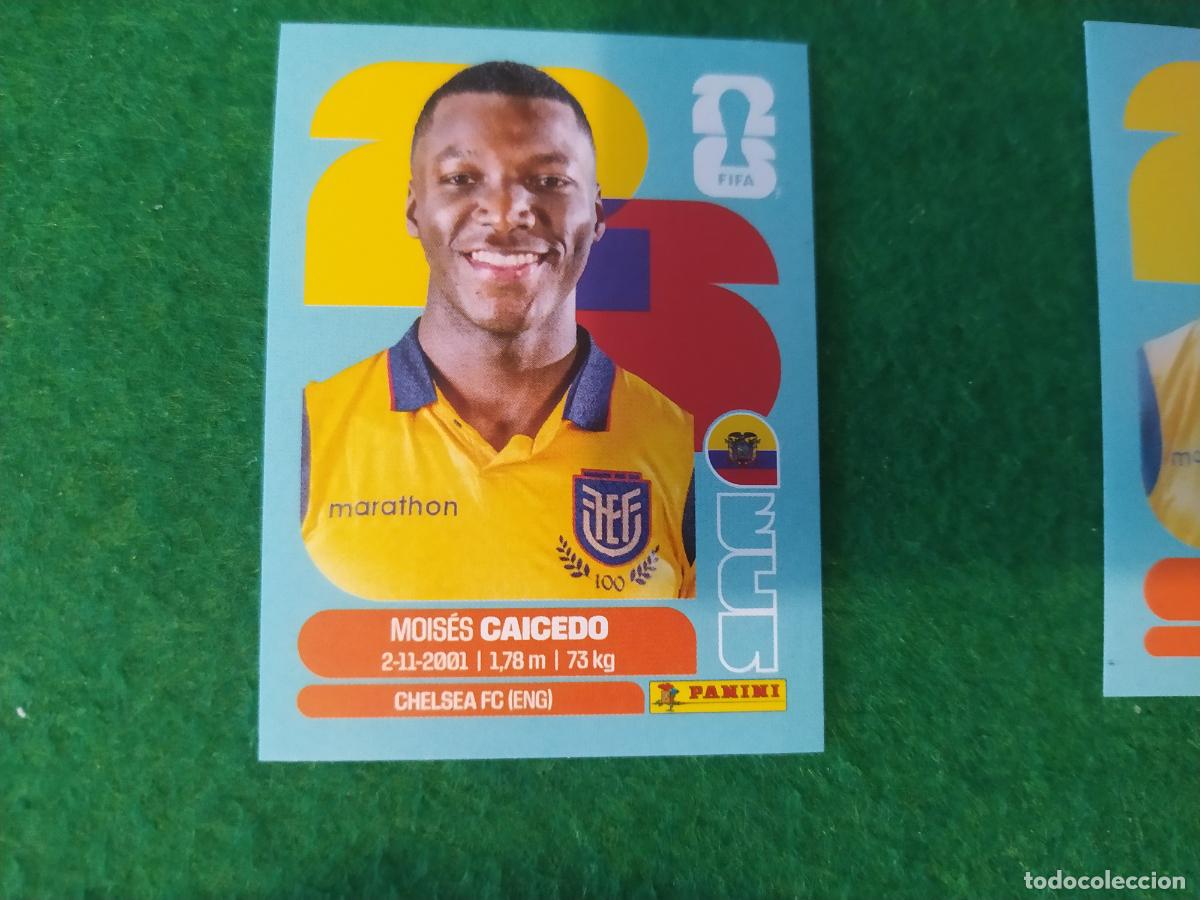 Cromos de F&uacute;tbol: OFFICIAL STICKER COLLECTION WORLD CUP MUNDIAL 2026 - ECUADOR N&ordm; 9 CAICEDO