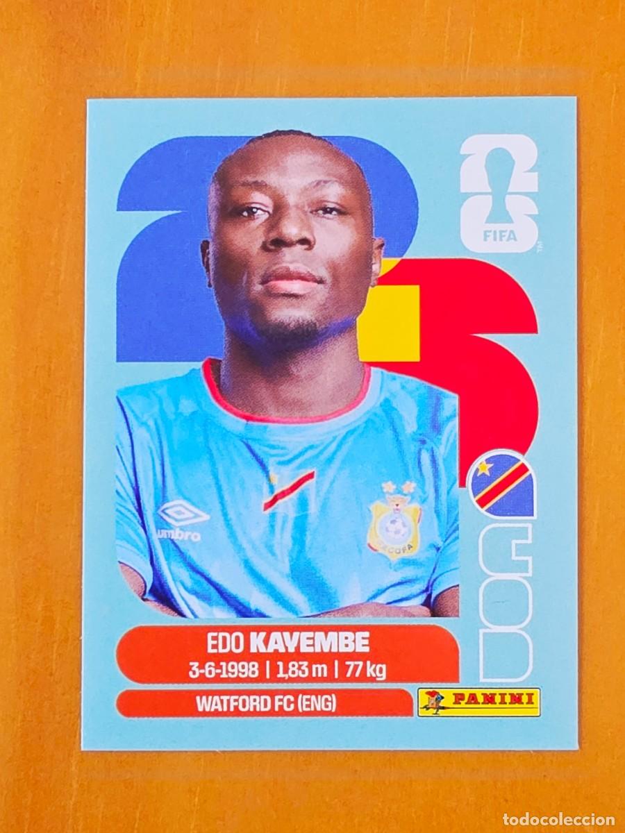 Cromos de F&uacute;tbol: COD 10 Edo Kayembe, Rep&uacute;blica Democr&aacute;tica del Congo, Panini FIFA World Cup Mundial 2026 Sticker