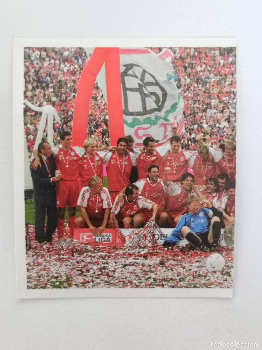 Cromos de F&uacute;tbol: #1 BAYERN MUNICH CAMPEON BUNDESLIGA 2005/2006 PANINIPANINI