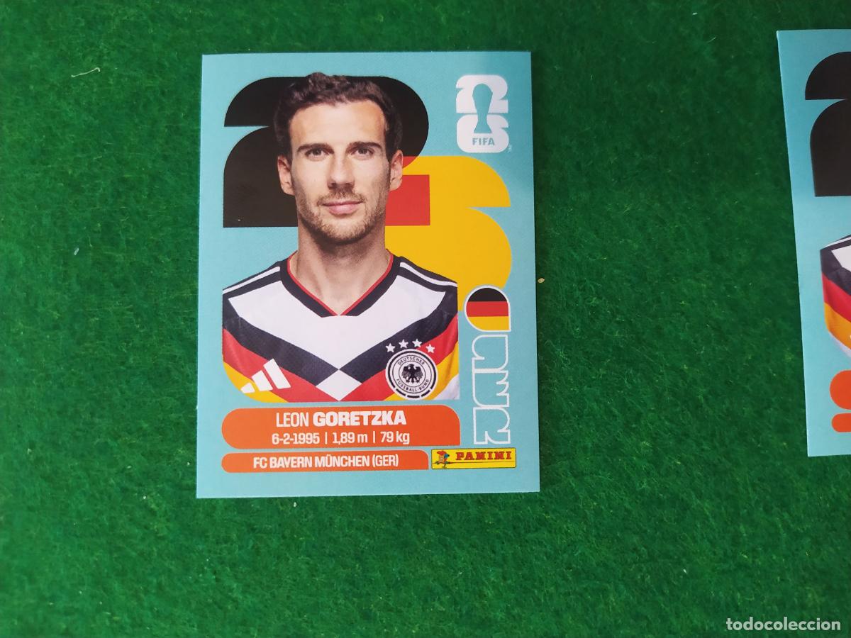 Cromos de F&uacute;tbol: OFFICIAL STICKER COLLECTION WORLD CUP MUNDIAL 2026 - ALEMANIA N&ordm; 14 GORETZKA