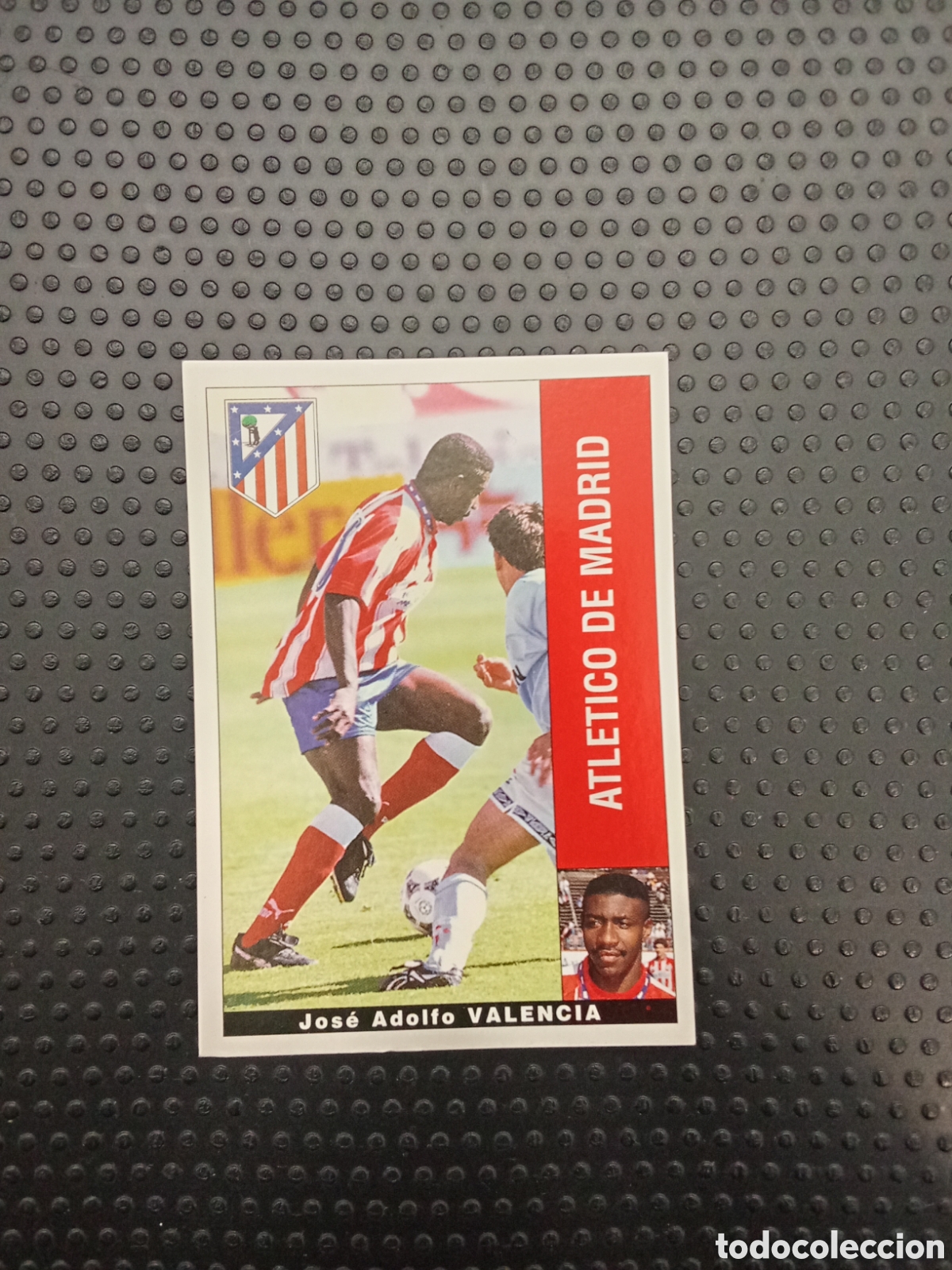 Cromos de F&uacute;tbol: JOSE ADOLFO VALENCIA AT. MADRID PANINI LIGA 1995/96 95 96 SIN PEGAR