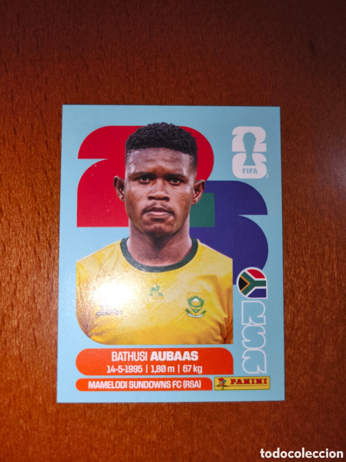 Cromos de F&uacute;tbol: RSA14 Bathusi Aubaas Fifa World Cup 2026 Sud&aacute;frica