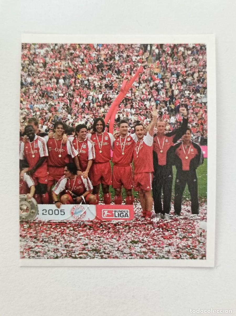 Cromos de F&uacute;tbol: #2 BAYERN MUNICH CAMPEON BUNDESLIGA 2005/2006 PANINIPANINI