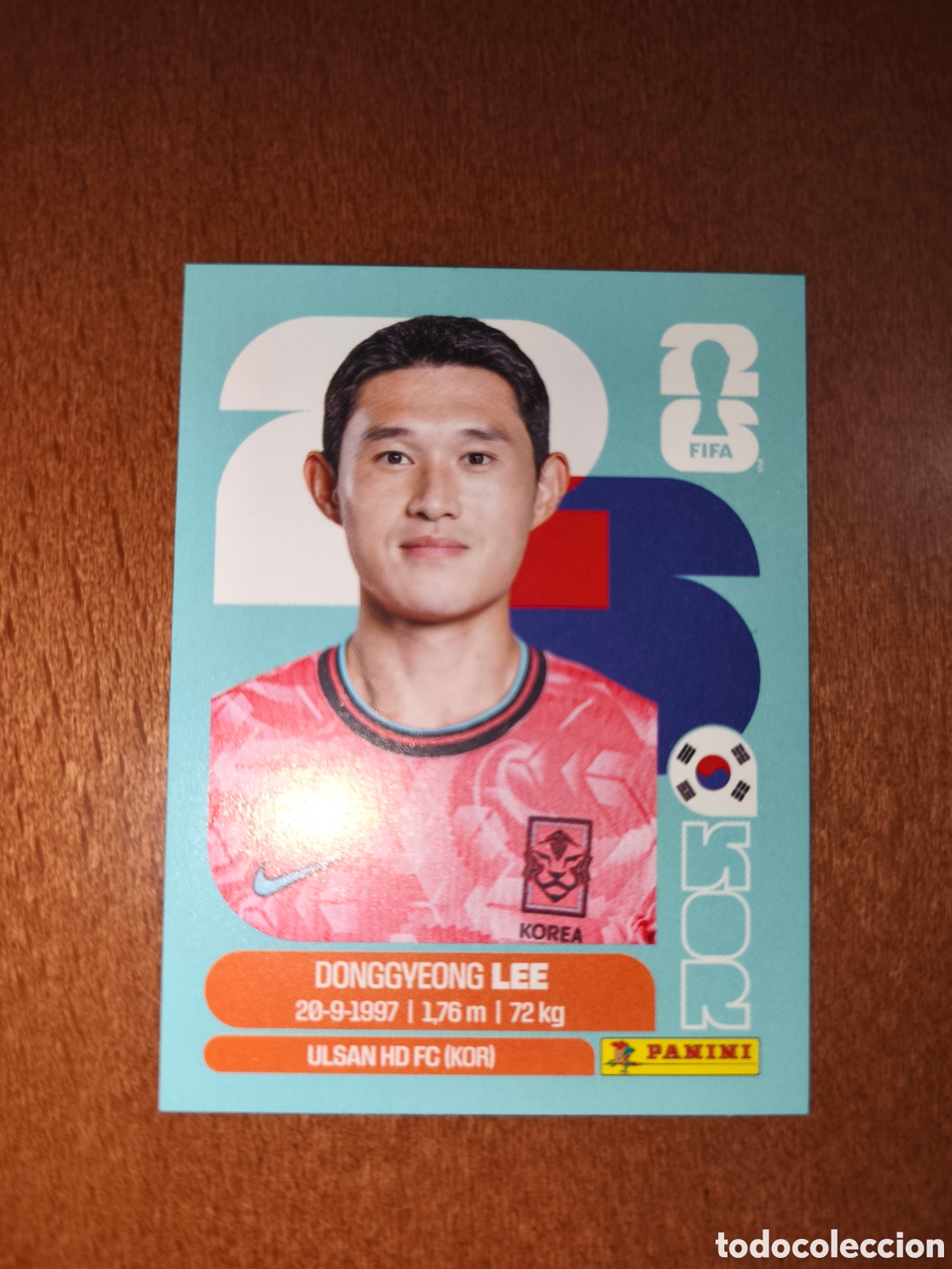 Cromos de F&uacute;tbol: KOR16 Donggyeong Lee Fifa World Cup 2026 Corea del Sur
