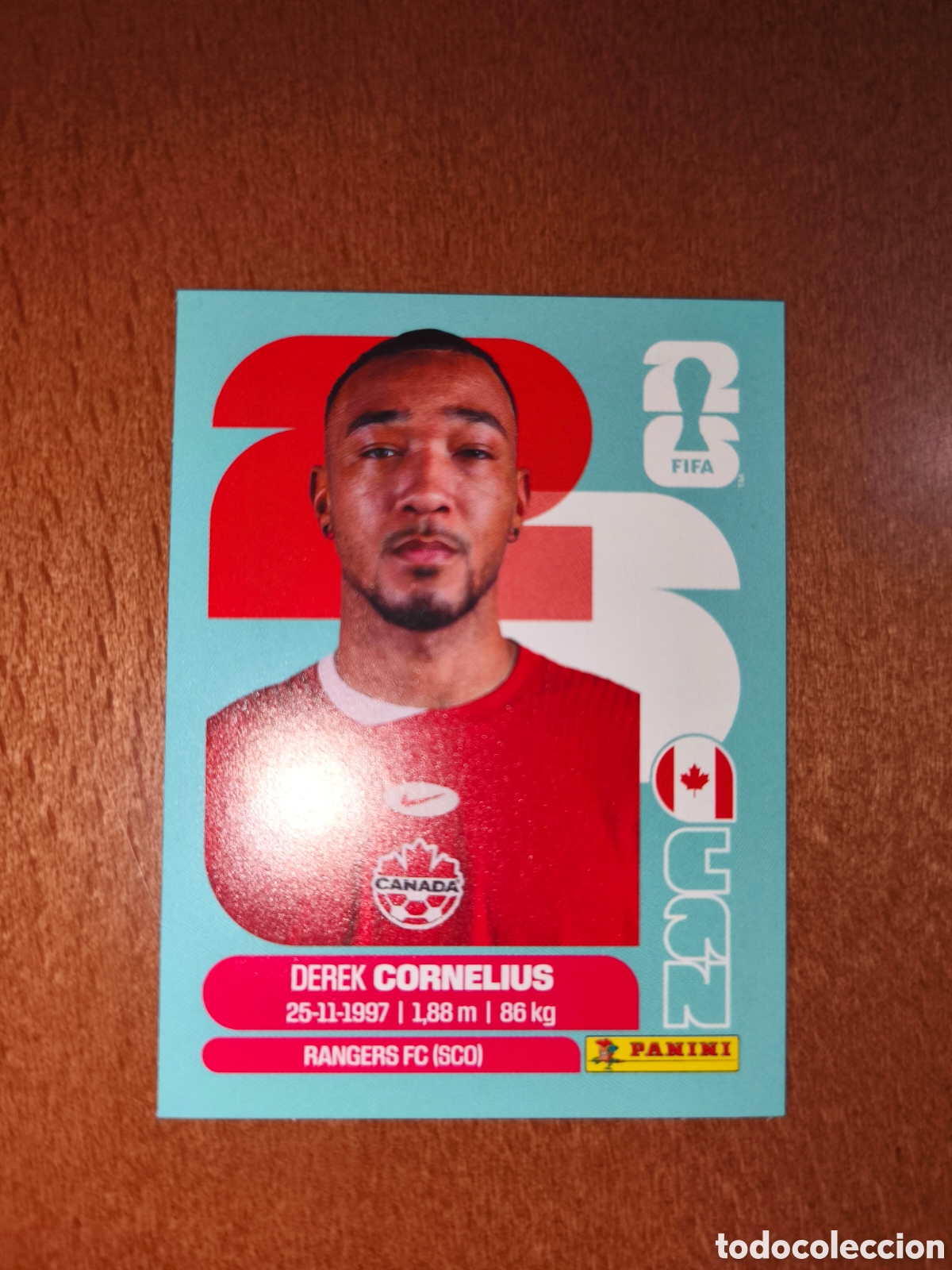 Cromos de F&uacute;tbol: CAN7 Derek Cornelius Fifa World Cup 2026 Canad&aacute;
