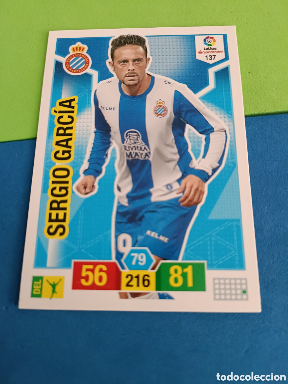Cartes &agrave; collectionner de Football: ADRENALYN XL 2018 2019 18 19 Panini - 137 Sergio Garc&iacute;a