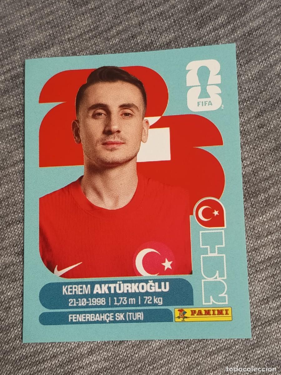 Cromos de F&uacute;tbol: AKTURKOGLU TUR 19 STICKER MUNDIAL 2026 PANINI FIFA WORLD CUP NUEVO