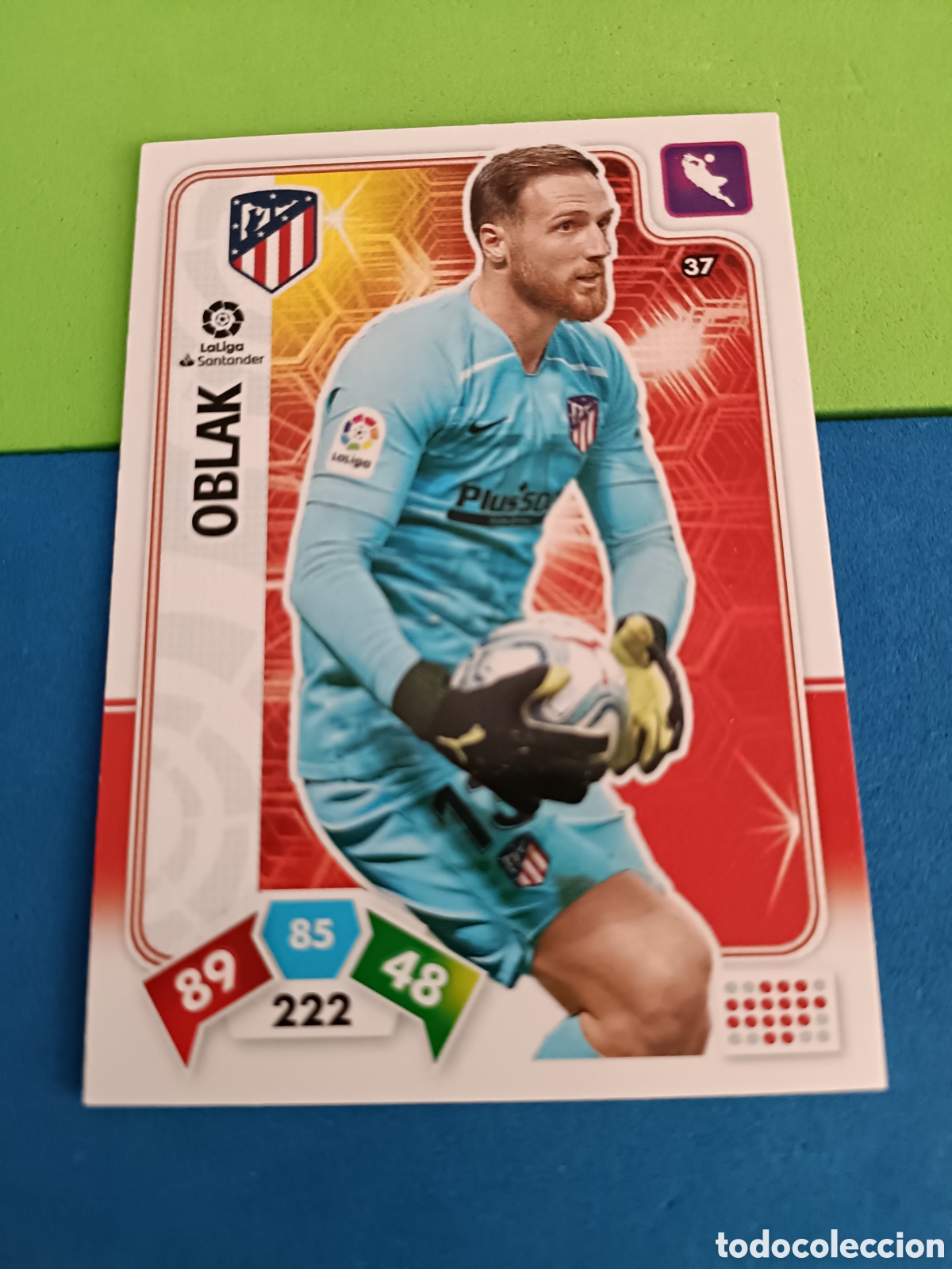 Cromos de F&uacute;tbol: ADRENALYN XL 2018 2019 18 19 Panini - 37 Oblak Atl&eacute;tico Madrid