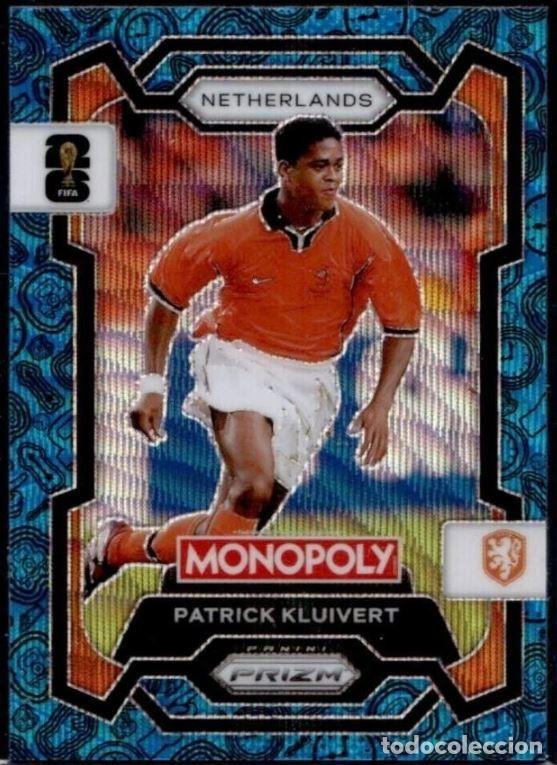 Cromos de F&uacute;tbol: Patrick Kluivert #72 Paises Bajos Prizm Monopoly Panini FIFA ⚽ World Cup 2026 ⚽