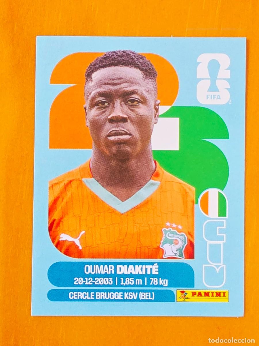 Cromos de F&uacute;tbol: CIV 20 Oumar Diakit&eacute;, Costa de Marfil, Panini FIFA World Cup Mundial 2026 Sticker