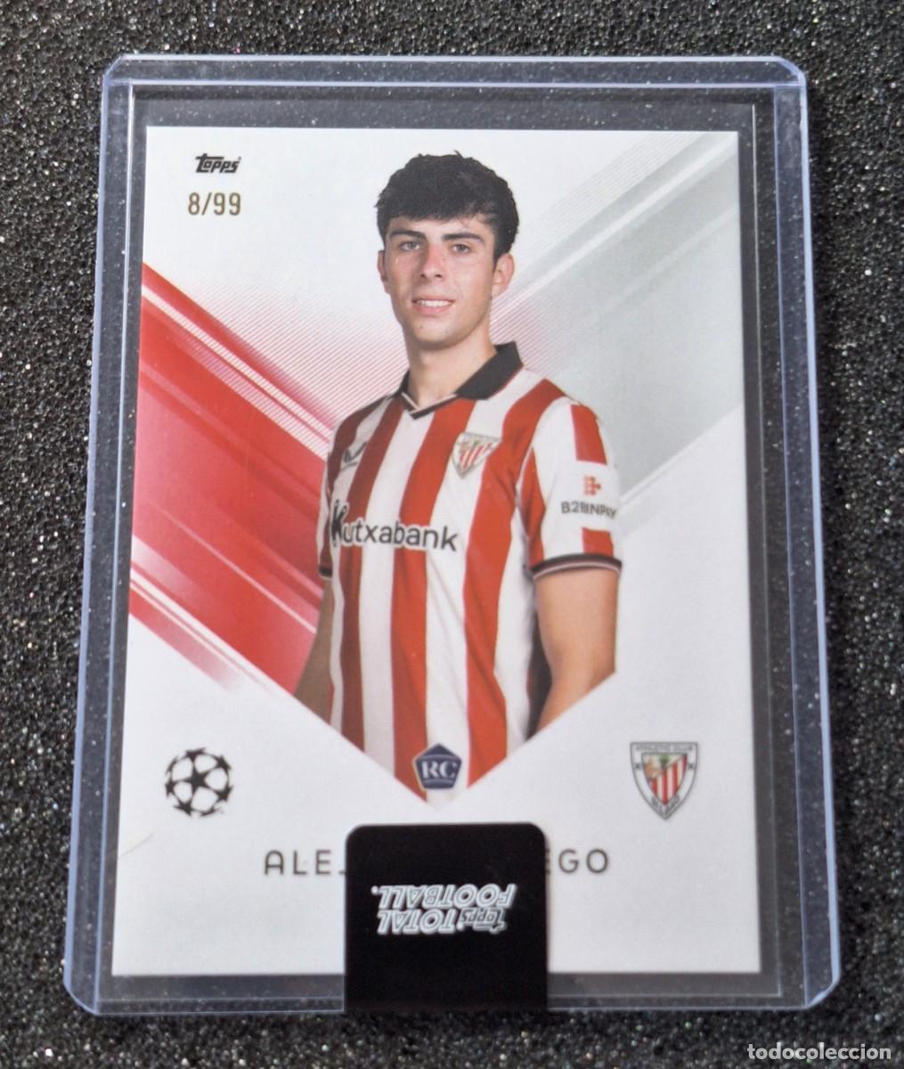 Cromos de F&uacute;tbol: Alejandro Rego Athletic de Bilbao Topps Total Football 8/99