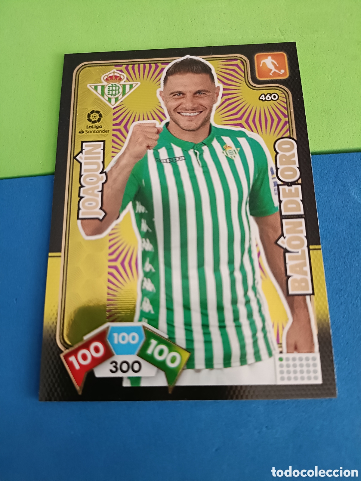 Cromos de F&uacute;tbol: ADRENALYN XL 2018 2019 18 19 Panini - Bal&oacute;n de oro 460 Joaqu&iacute;n Betis