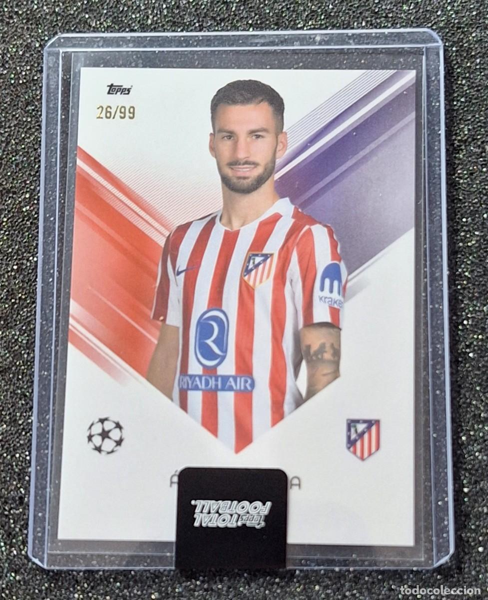 Cromos de Futebol: Alex Baena Atletico de Madrid Topps Total Football 26/99
