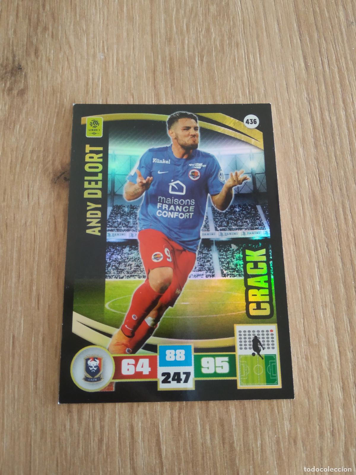 Cromos de F&uacute;tbol: 436 ANDY DELORT CAEN CROMO FUTBOL PANINI LIGA FRANCIA 2016-2017 FOOT LIGUE 1 ADRENALYN 16-17