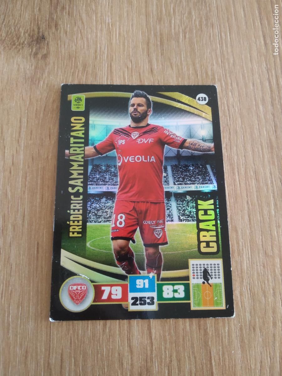 Cromos de F&uacute;tbol: 438 SAMMARITANO DIJON CROMO FUTBOL PANINI LIGA FRANCIA 2016-2017 FOOT LIGUE 1 ADRENALYN 16-17