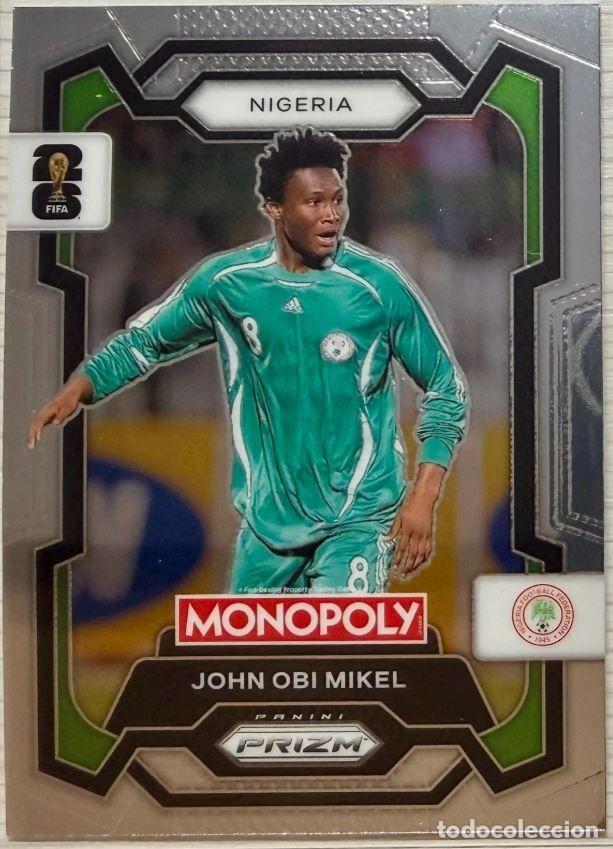 Fu&szlig;ball-Sticker: John Obi Mikel #81 Nigeria Prizm Monopoly Panini FIFA ⚽ World Cup 2026 ⚽