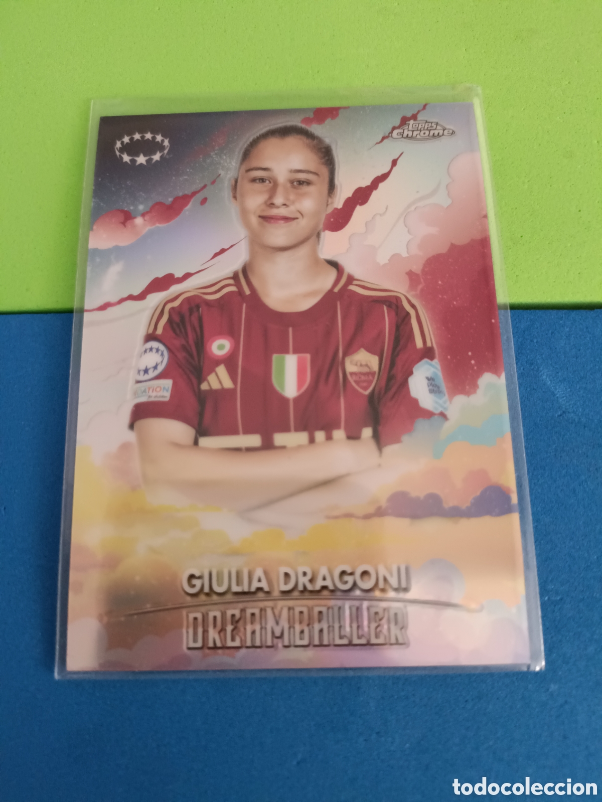 Fu&szlig;ball-Sticker: Topps Cromo UWCL 2024 2025 - DB-6 Dragoni Dreamballer