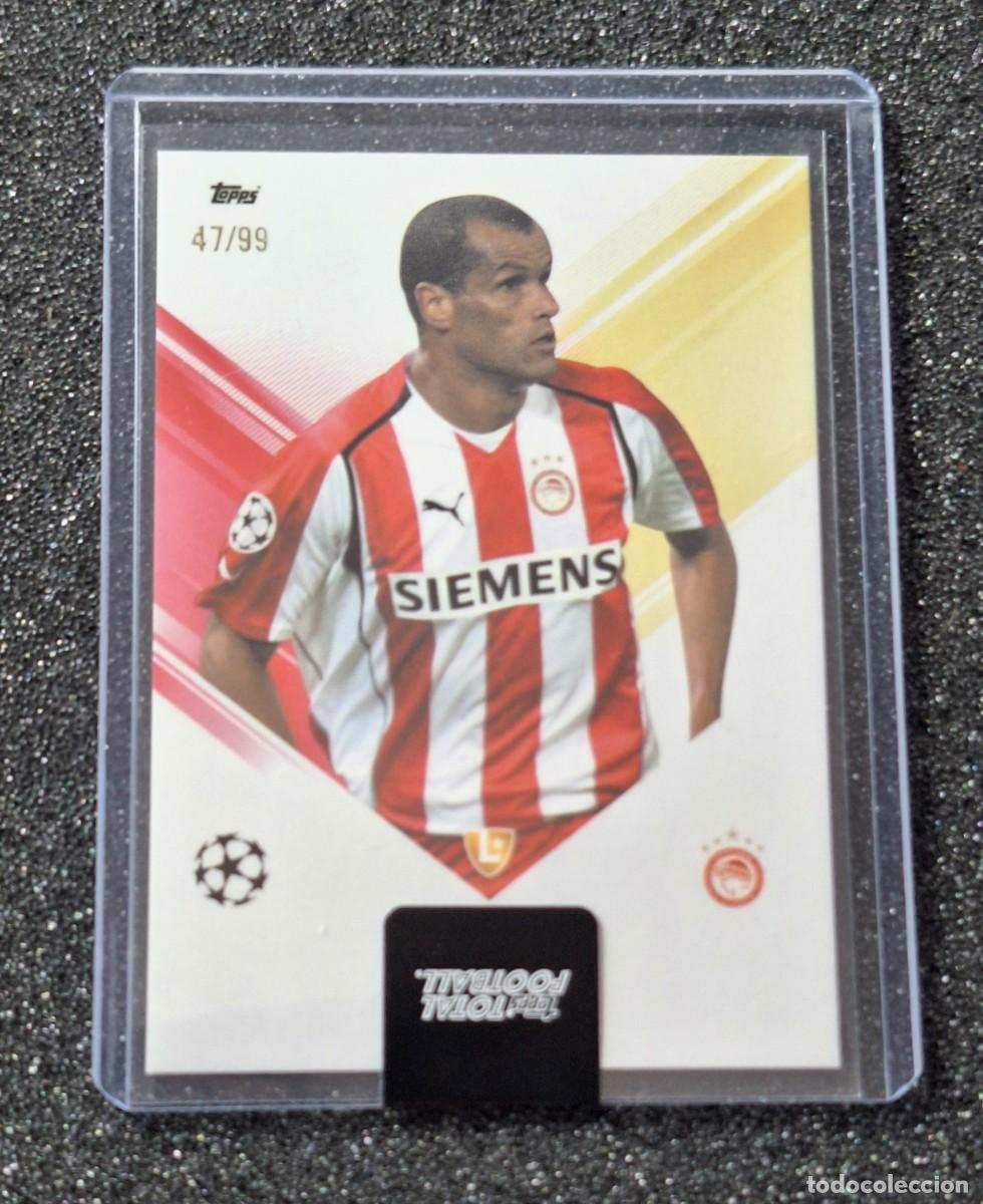 Cartes &agrave; collectionner de Football: Rivaldo Olympiacos Topps Total Football 47/99