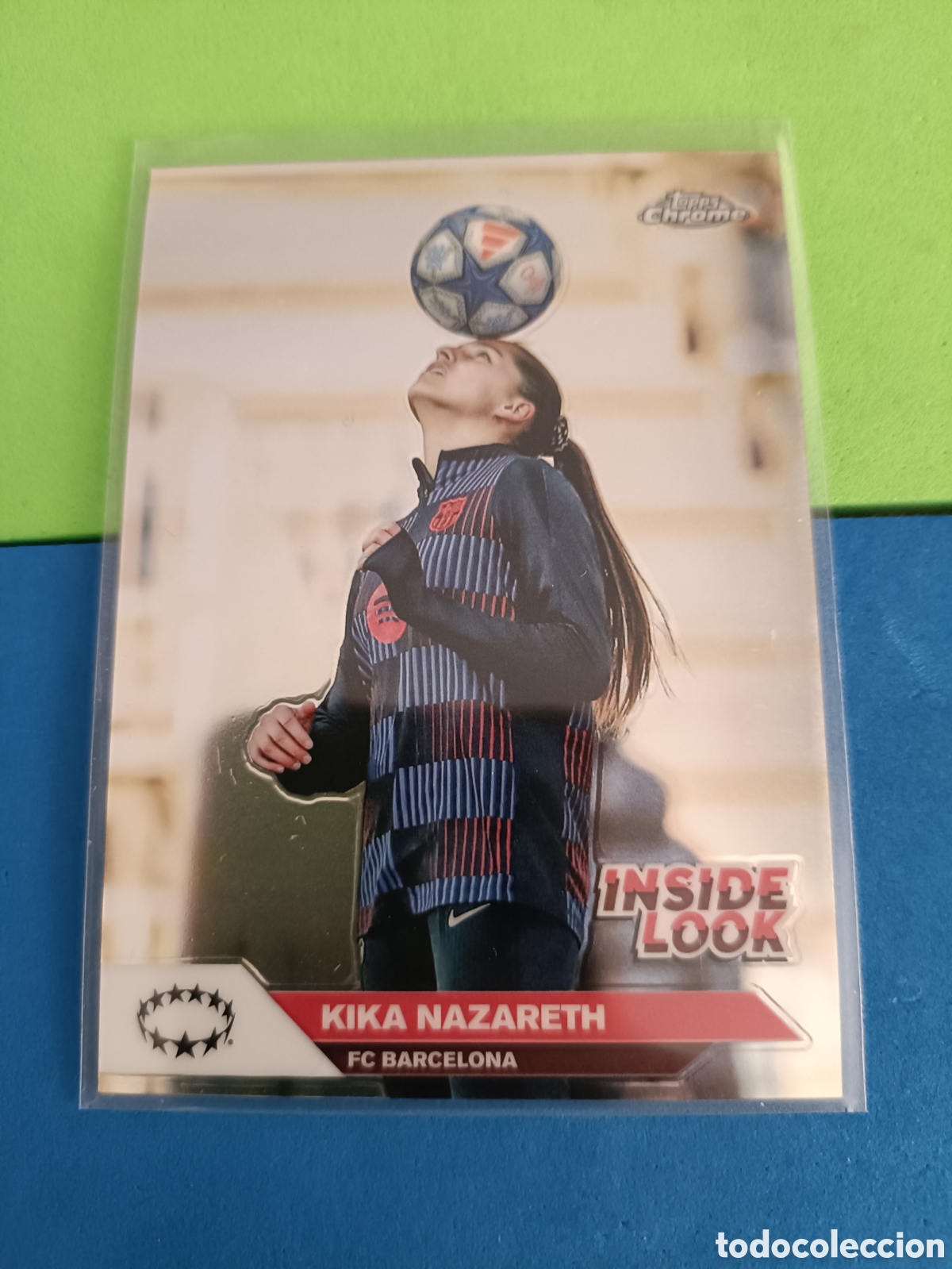 Cartes &agrave; collectionner de Football: Topps Cromo UWCL 2024 2025 - Inside Look IL 11 Kika Nazareth