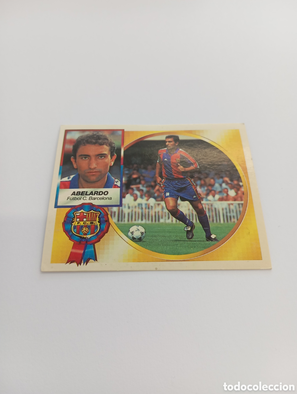 Cartes &agrave; collectionner de Football: FICHAJE 3 ABELARDO Liga Este 1994 1995 NUEVO SIN PEGAR PANINI 94 95
