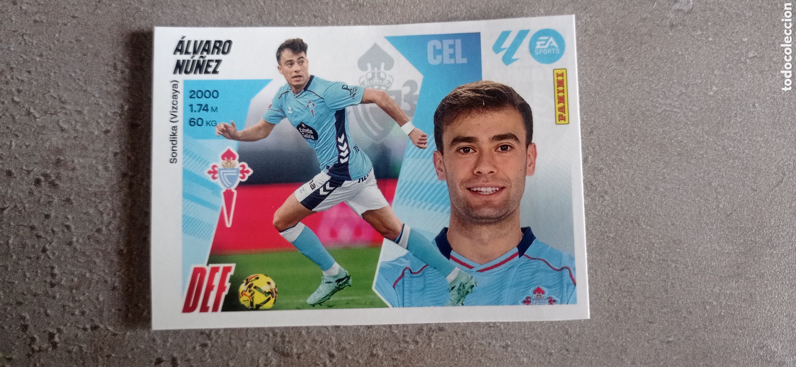 Cartes &agrave; collectionner de Football: T MERCADO INVIERNO 9 &Aacute;LVARO NU&Ntilde;EZ CELTA DE VIGO EDICIONES LIGA ESTE 2025 2026