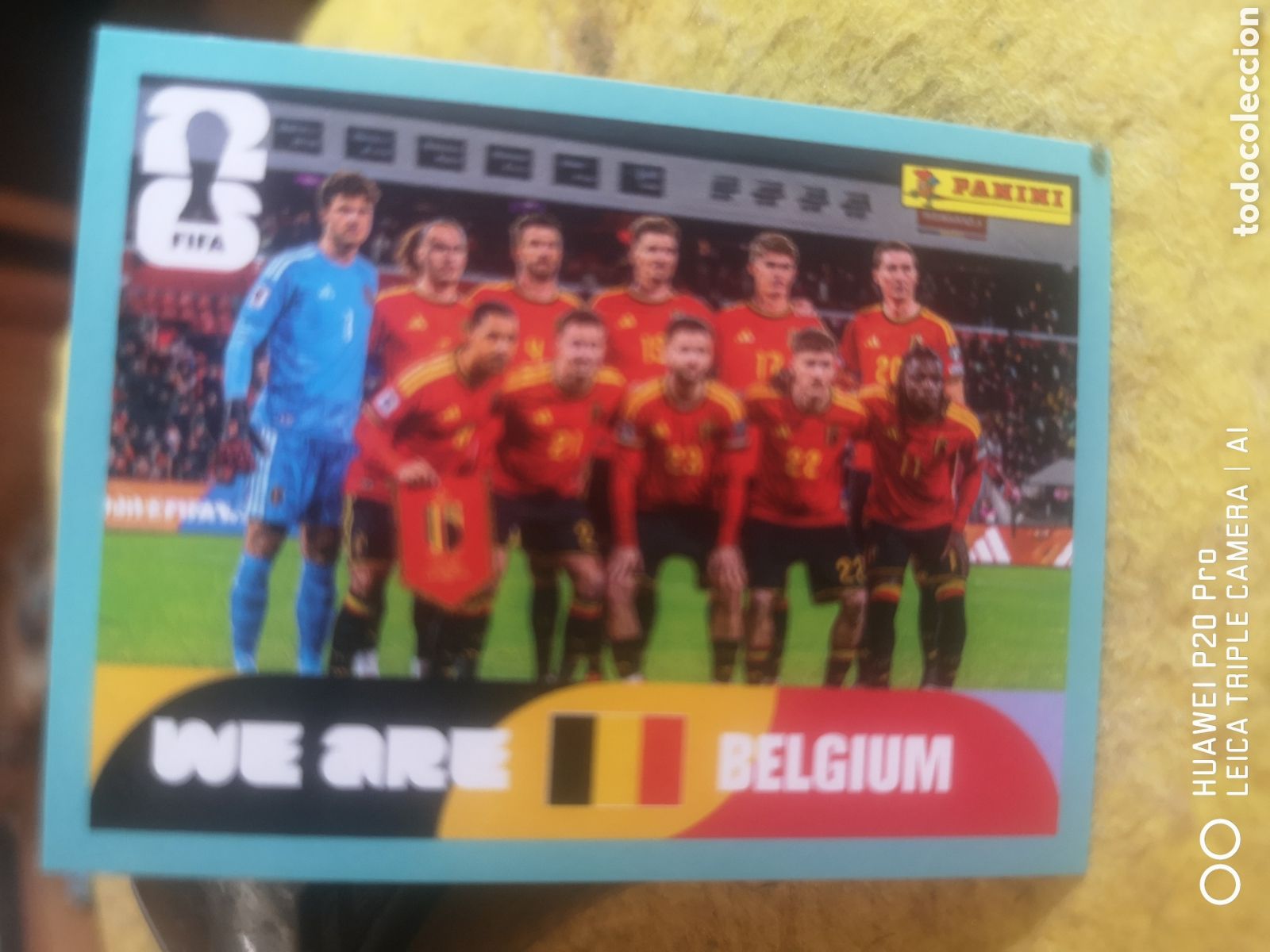 Cartes &agrave; collectionner de Football: FIFA WORLD CUP MUNDIAL 2026 ALINEACI&Oacute;N BELGICA - BEL 13