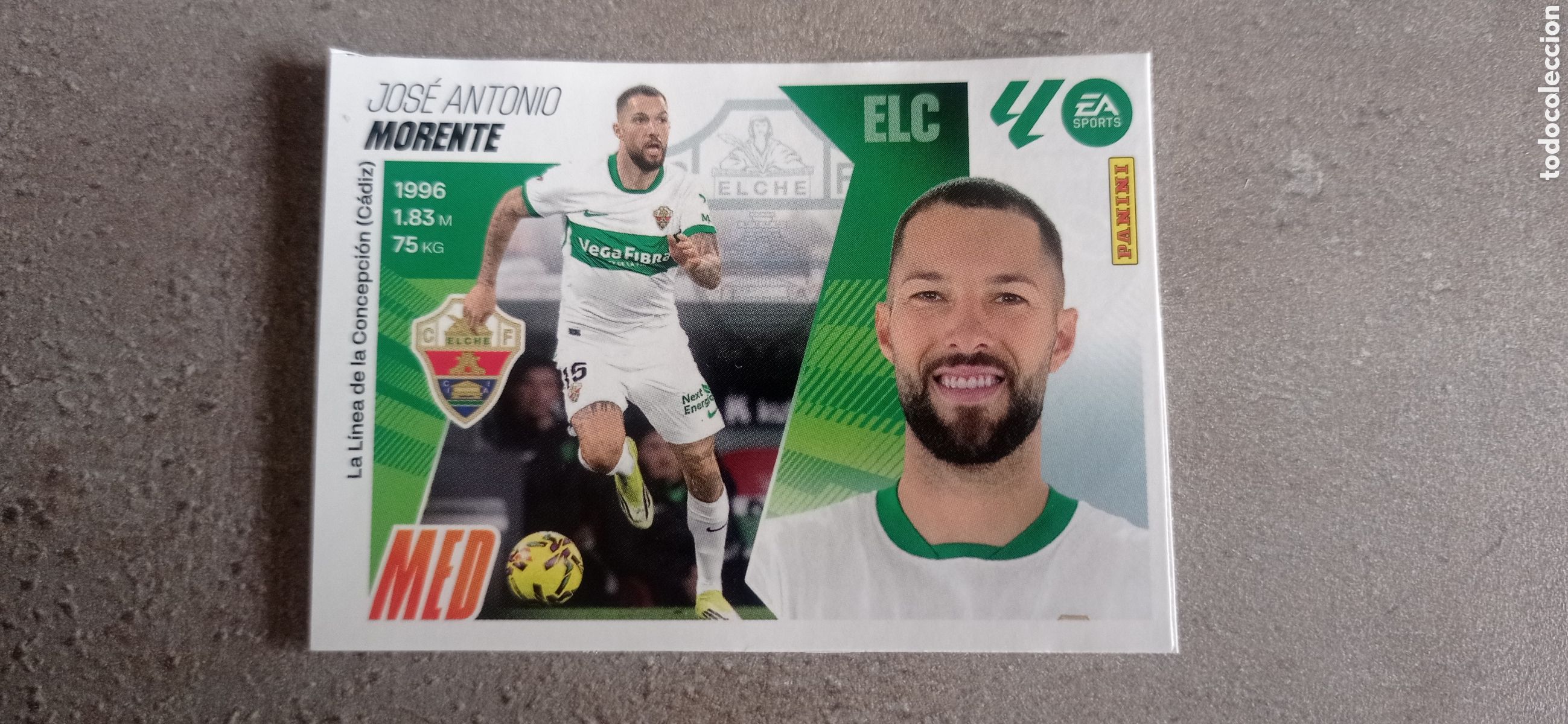 Cartes &agrave; collectionner de Football: T MERCADO INVIERNO 13 MORENTE ELCHE CF EDICIONES LIGA ESTE 2025 2026