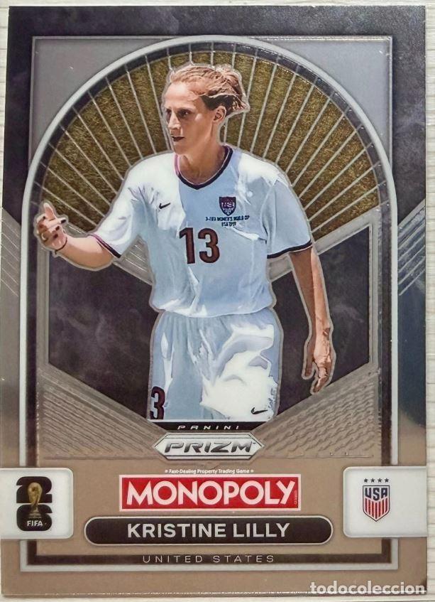 Fu&szlig;ball-Sticker: Kristine Lilly #87 Estados Unidos Prizm Monopoly Panini FIFA ⚽ World Cup 2026 ⚽