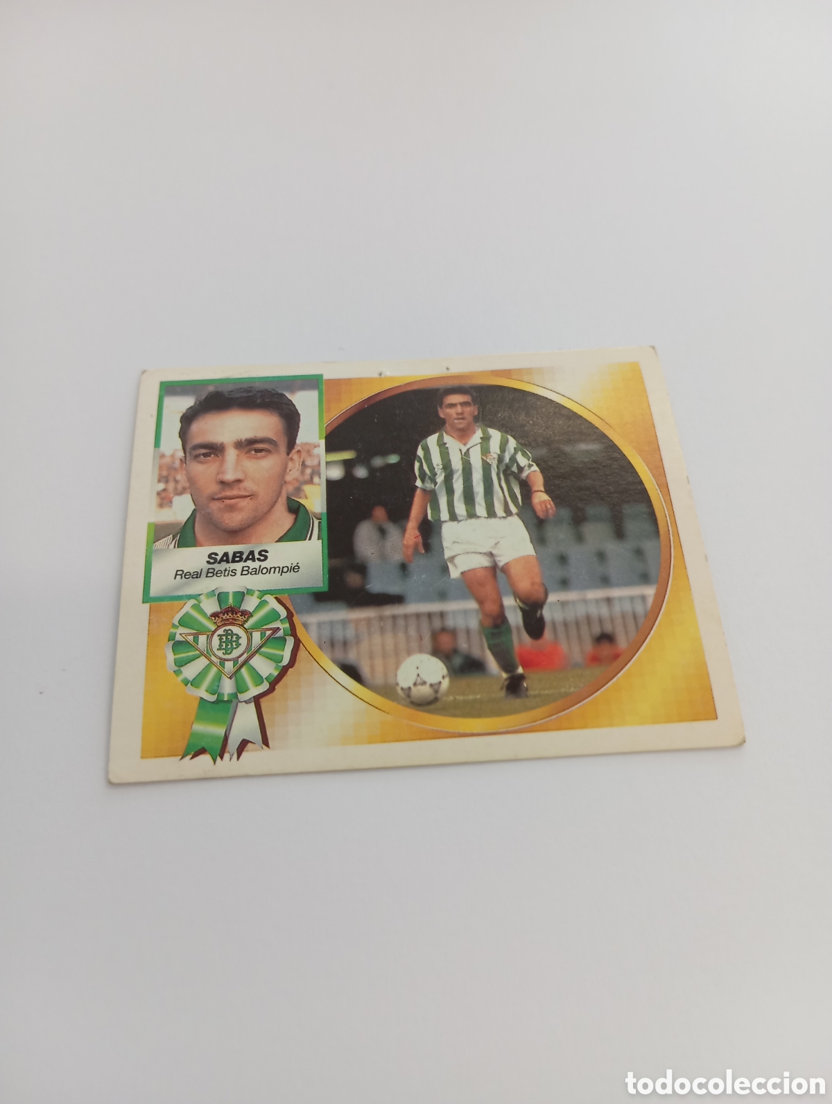 Fu&szlig;ball-Sticker: FICHAJE 4 SABAS Liga Este 1994 1995 NUEVO SIN PEGAR PANINI 94 95